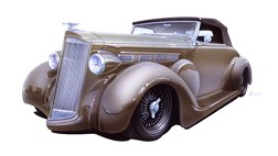 1937 Packard Joe & Marcia WolKerstorfer