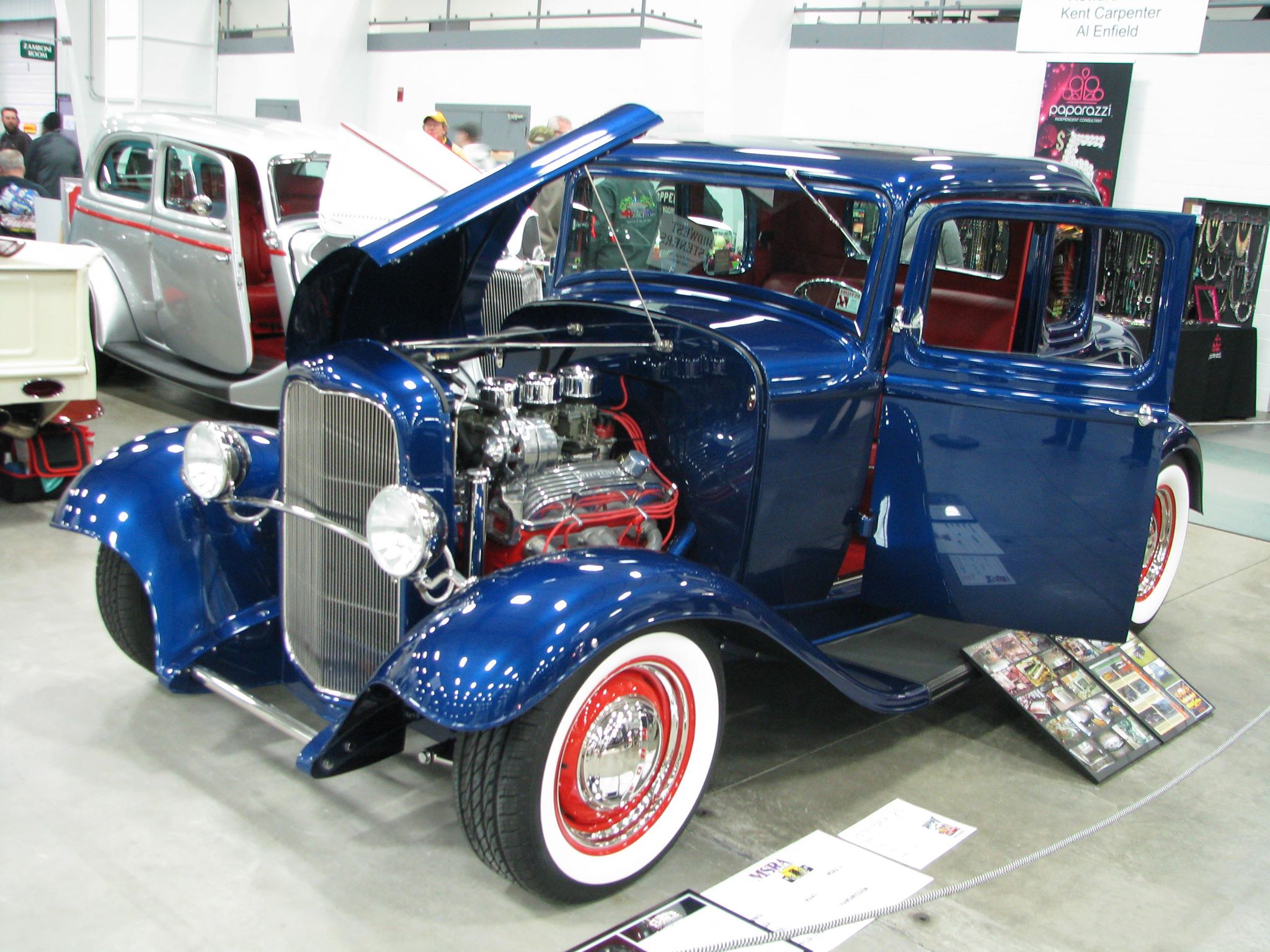 Curt Hogenson with his '32 Ford 5-Window Cpe